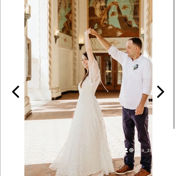 Moment of a Lifetime White Embroidered Backless Maxi Dress - Picture 9 of 13